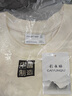 300G重磅纯棉不透宽松版型短袖T恤男夏季纯色宽松半袖打底衫 白色-【300g纯棉重磅】宽松款 M 实拍图