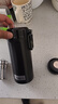 私家良品茶水分离保温杯男士高颜值316不锈钢焖泡茶杯生日礼物伴手礼高档 黑色-（大茶仓+提绳） 420ml 实拍图