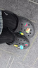 卡骆驰crocs贝雅云彩女士洞洞鞋户外休闲鞋|208186 黑色-001(含智必星) 38 (240mm) 实拍图