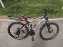 金武端自行车成人山地车公路赛车单车骑行变速超轻越野中学生初中青少年 旗舰版-辐条轮-黑红色 27.5寸21速 实拍图