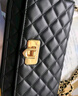 CHARLES&KEITH经典菱格链条小方单肩斜挎包包女包生日礼物CK2-70160131 Black黑色 小包 实拍图