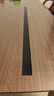 麦克里7字包边条铝合金L型收边条木地板压条黑钛金装饰条瓷砖阳角收口条 35X20mmL角 黑色 2.7米/根 晒单实拍图