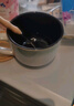 inmindhouse 大肚牛奶早餐杯陶瓷泡燕麦片杯子带盖勺大号容量可微波欧式600ml 渐变灰600ml（木柄勺+木盖） 实拍图