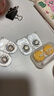 海昌星眸印象之美彩色隐形眼镜防蓝光美瞳月抛2片 浮光若棕 650度 实拍图
