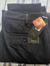 雅戈尔（YOUNGOR）牛仔裤男裤子秋冬季青年男牛仔裤雪尼尔面料牛仔裤合款 黑色VCHZ319933AWA 35 180/88A 实拍图