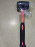 绿林（GREENER）橡胶锤家用实心贴地砖安装瓷砖工具皮锤榔头 450g纤维柄安装锤  实拍图