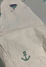 全棉时代婴儿隔汗巾纱布吸汗巾儿童宝宝全棉垫背巾船锚+轮船+帆船 3条/袋 实拍图