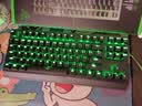 雷蛇（Razer） 黑寡妇蜘蛛 机械键盘 有线游戏键盘N键 电竞 黑色 黑寡妇蜘蛛X竞技版(87键绿轴) 实拍图
