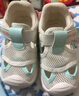 婧麒（JOYNCLEON）婴儿凉鞋宝宝学步鞋软底防滑网面单鞋透气男女宝网鞋婴儿机能鞋 兰月白Jbx178078 17 码(内长13cm脚长12.5cm) 实拍图