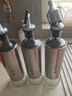 美厨（maxcook）不锈钢玻璃油壶 油瓶调料调味瓶油罐油瓶子500ml 3只装MCPJ9218 实拍图
