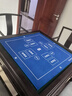 赢八掼蛋专用桌布扑克牌棋牌室专用桌布比赛桌垫蓝色 实拍图