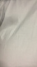 布先生春夏季短袖T恤男士纯棉小白T纯色内搭打底衫 白色 2XL(185) 实拍图