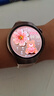 HUAWEI WATCH 5 42mm高端款烁金色904L不锈钢表壳星云杏素皮复合表带首创X-TAP智感窗鸿蒙eSIM通信手表 实拍图