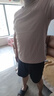 H&M男装女装T恤夏季透气圆领短袖运动上衣短袖内搭打底衫0685816 粉色254 S 170/92 实拍图
