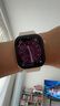 Apple/苹果 Watch Series 10 智能手表GPS款46毫米玫瑰金色铝金属表壳淡桃粉色运动型表带S/M MX293CH/B 实拍图