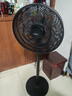海尔（Haier）电风扇落地扇家用七叶轻音立式大风力风扇广角摇头自然柔风循环风扇宿舍节能省电落地式风扇 黑色/7叶遥控加高加大HFS-Y3547A 实拍图