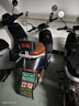 立马电动摩托车MINI 80公里长续航1200W电机60V20Ah铅酸电池外卖家用舒适出行电动车 海岸灰 实拍图