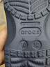 卡骆驰crocs洞洞鞋贝雅男鞋女鞋轻便耐磨一脚蹬拖鞋休闲鞋|10126 深蓝-410 44 (280mm) 实拍图