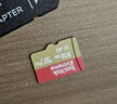 闪迪（SanDisk）128GB TF(MicroSD)内存卡 4K极速金卡A2 V30 U3行车记录仪 运动相机无人机 监控存储卡 读190MB/s 实拍图