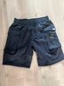 马登工装美式P44针织短裤男大口袋运动五分卫裤阿美咔叽日系休闲裤夏 藏青色 2XL 实拍图