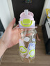 babycare儿童水杯吸管杯双饮二合一户外运动水壶上学大容量PPSU-满杯600ml 实拍图