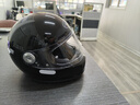 AVA王朝摩托车头盔复古四季男女全盔国潮玻璃钢机车碳纤维巡航冬季 热卖色-玄魅黑-【拍1发5】 特大-XXL码【适合头围62-63cm】 实拍图