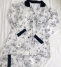 爱宝适月子服春夏款孕产妇睡衣家居服产后哺乳衣喂奶衣墨韵繁花XL码M439 实拍图
