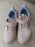 鸿星尔克（ERKE）童鞋男女童密网跑鞋新品大小童运动鞋【鸣鸥】芍药粉/粘土粉30 实拍图