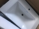 恒洁（HEGII）浴室柜陶瓷一体盆悬挂洗脸盆组合BC6220-80(镜柜BM6219-075卡其灰 实拍图