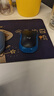 罗技（Logitech）M185鼠标 无线鼠标 办公鼠标 对称鼠标 黑色蓝边 带无线2.4G接收器 实拍图