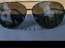帕森（PARZIN）偏光太阳镜型男经典蛤蟆镜安全驾驶墨镜PZ8131A枪框渐灰片 实拍图