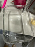 Glasslock进口钢化玻璃手提型便携大容量冰箱冷藏保鲜收纳盒密封防潮1800ml 实拍图