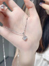 珍·尚银【中国黄金授权】四叶草银项链女吊坠生日礼物纪念日送女友老婆 幸运四叶草项链【足银】 实拍图