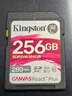 金士顿（Kingston）256GB SD存储卡 U3 V30 相机内存卡 sd卡大卡 支持4K 高速连拍 读速100MB/s 写速85MB/s 实拍图