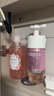 樱花花瓣沐浴露留香温和清洁600g+双舱樱花洗发水控油去屑500g 实拍图