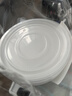 美丽雅一次性碗带盖 食品级饭盒950ml*30套 可微波打包野餐外卖餐盒 实拍图