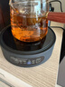 忆壶茶（YIHUTEA） 茶壶玻璃泡茶壶侧把过滤煮茶壶加厚耐热电陶炉烧水壶养生煮茶器 自动断电款电陶炉+侧把壶 700ml 实拍图