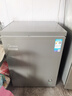 美的（Midea）【新款全新升级】冰柜家用商用冷柜冷藏冷冻保鲜柜小型冰柜节能省电冰箱卧式冰柜 一级能效 143L 灰色 143KMF(E) 实拍图