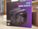 酷冷至尊(CoolerMaster)暴雪T824风冷散热器 多平台/双塔8超导热管/全包裹式铜底/双莫比乌斯风扇/TDP300W 实拍图