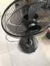 志高（CHIGO）电风扇落地扇家用台式夏天小宿舍遥控立式摇头工业大风力电扇 16英寸机械四档七叶【纯铜款长线款】 实拍图
