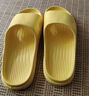 JOYTOUR室内外拖鞋待客一次性拖鞋防滑软底凉拖鞋洗澡拖鞋 黄色36-37 实拍图