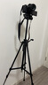 佳能适用单反微单相机三脚架 适用5d4 6d2 90d 200dII m200 r50 影棚摄像落地（桌面）三脚架(两用) 实拍图