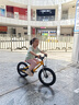 优贝（RoyalBaby）易骑儿童自行车单车学生脚踏车男女通用童车3-12岁宝宝经典表演车 第七代易骑黄色 16寸 实拍图