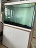森森（SUNSUN）鱼缸水族箱含鱼缸过滤器灯大型金鱼缸 珍珠白 新时尚1米长41.6cm宽底滤 带棉+滤材 实拍图