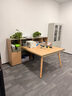 沃霖 E0轻奢办公桌椅现代办公桌办公室办公桌工作台环保高级屏风工位 3.6米六人位 常规 实拍图