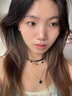 饰薇多层叠戴项链女辣妹甜酷黑皮绳链百搭个性高级感小众设计感锁骨链 项链 实拍图