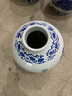景德镇10/20/50/100/斤青花陶瓷酒坛子密封泡空酒罐酒缸酒瓶 50斤八仙小口【无孔配酒提】 实拍图