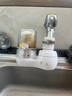 康佳（KONKA）净水器水龙头 厨房家用自来水过滤器 阻水垢除余氯 可视化双出水可清洗滤芯 KPW-LT02 一机4芯 实拍图