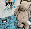Jellycat害羞米色邦尼兔毛绒玩具柔软安抚玩偶公仔送礼潮玩娃娃生日礼物 米色 Small 实拍图