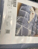 艾薇 A类水洗棉单人床宿舍三件套床单被罩 条纹时代 被套150*200cm 实拍图